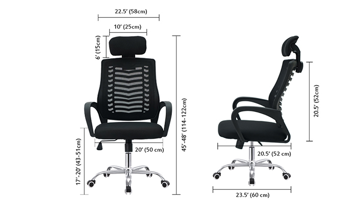 6 כיסא מנהלים דגם RAY