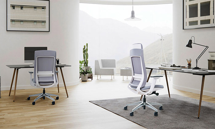 9 כיסא משרדי אורתופדי SITPLUS דגם אלביט