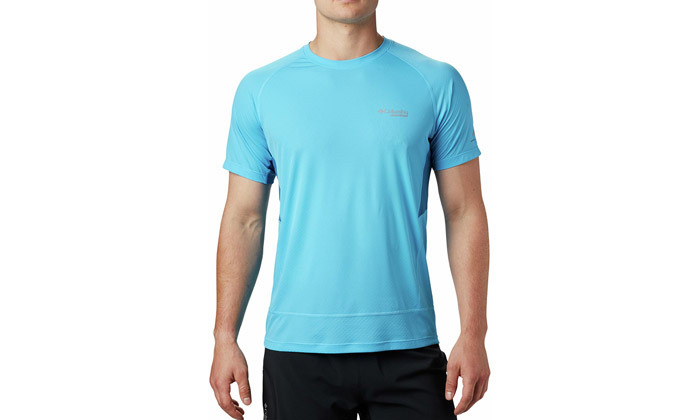 4 חולצת טי שירט מנדפת זיעה לגבר קולומביה Columbia - מידות וצבעים לבחירה