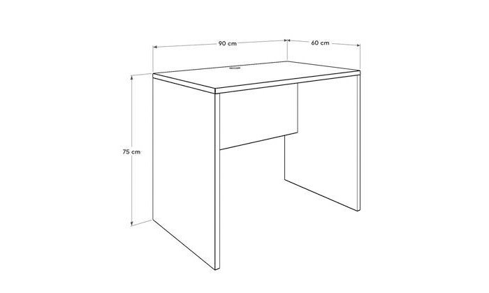 3 שולחן מחשב ראמוס עיצובים דגם לונדון