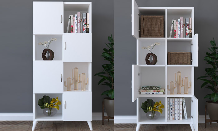 4 כוורת 8 תאים Tudo Design, דגם נוגה