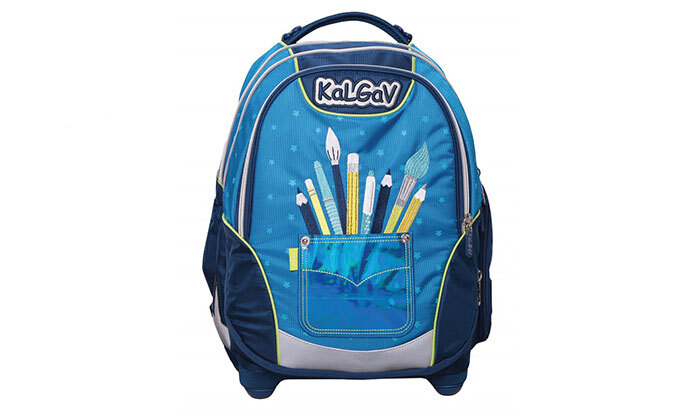 3 תיק קל גב לבית הספר, דגם X Bag עפרונות - צבע לבחירה