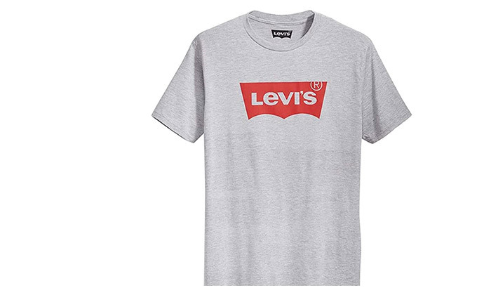 5 חולצת טי-שירט לגבר ליוויס Levi's - צבעים ומידות לבחירה