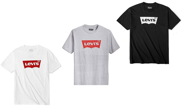 1 חולצת טי-שירט לגבר ליוויס Levi's - צבעים ומידות לבחירה