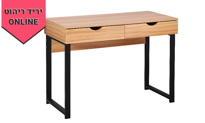 3 שולחן מחשב דגם איב - מידות וצבעים לבחירה