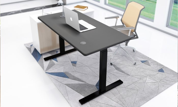 3 שולחן מחשב מתכוונן חשמלי דגם דנה בגודל וצבע לבחירה