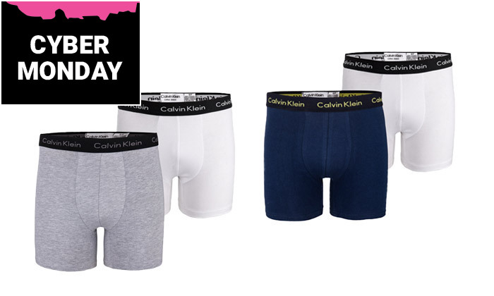 2 מארז 4 בוקסרים קלווין קליין Calvin Klein - צבעים לבחירה 2 מארז 4 בוקסרים קלווין קליין Calvin Klein - צבעים לבחירה