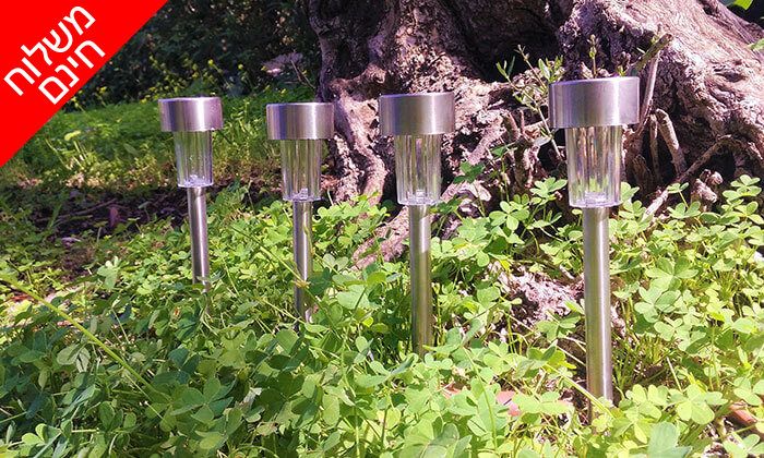 5 מארז 10/20 יחידות דוקרני תאורה מנירוסטה - משלוח חינם 