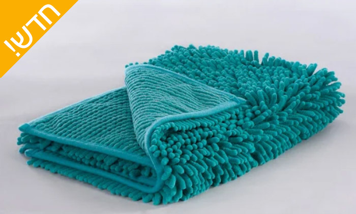 4 שטיחון שאגי נגד החלקה לאמבטיה - צבע לבחירה
