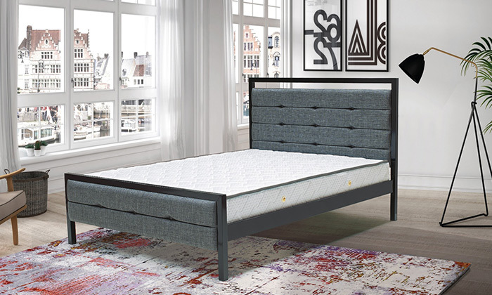 2 מיטה זוגית Twins Design דגם אלפא, כולל אופציה למזרן