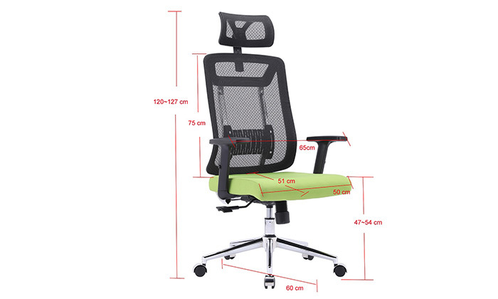 6 כיסא מנהלים אורתופדי BRADEX דגם IQ
