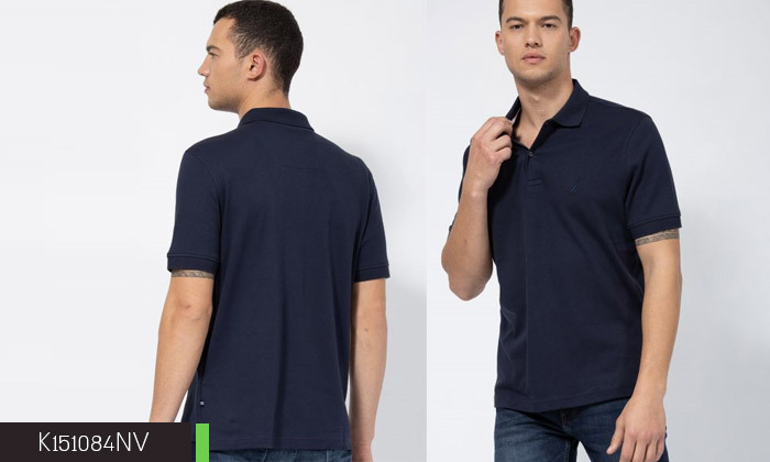 4 חולצת פולו לגברים Nautica - דגמים ומידות לבחירה