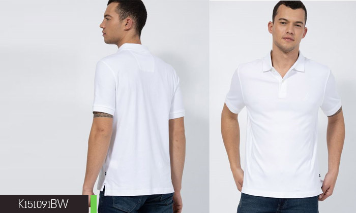 5 חולצת פולו לגברים Nautica - דגמים ומידות לבחירה