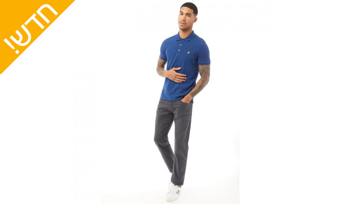 4 מכנסי ג'ינס לגברים דיזל DIESEL דגם THAVAR-XP בצבע אפור