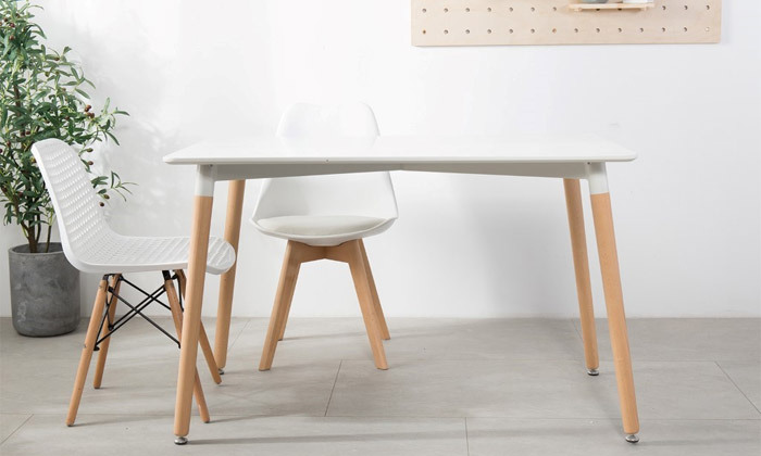 6 שולחן מלבני דגם לרנקה - צבעים לבחירה