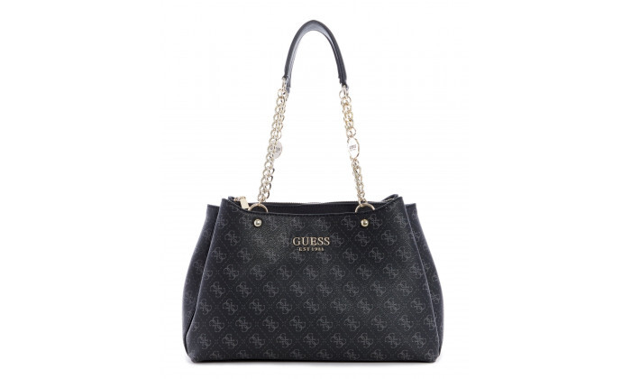 guess leather tote