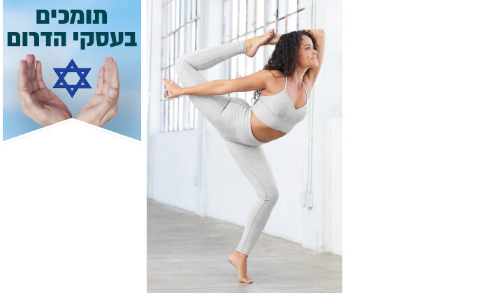 6 חזיית ספורט Alo Yoga דגם Alosoft Lavish Bra בצבע אפור מלנז'