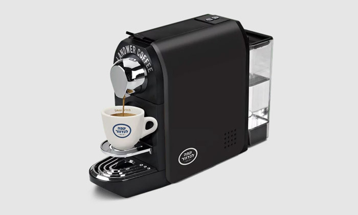 3 מכונת קפה לנדוור במבחר צבעים, כולל 100 קפסולות לנדוור