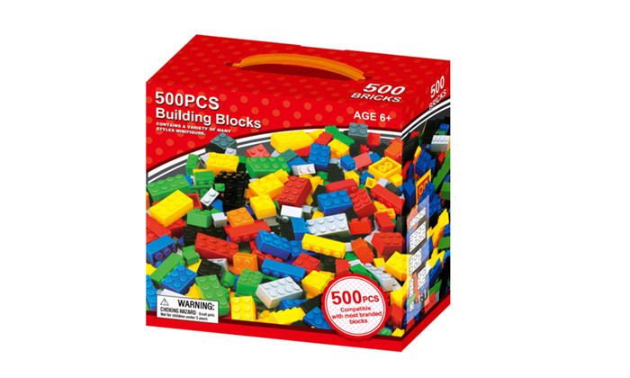 1 משחק קוביות הרכבה לילדים - 500 חלקים