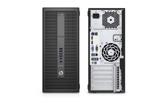 3 מחשב נייח מחודש HP דגם EliteDesk 800 G2 עם זיכרון 16GB ומעבד i7