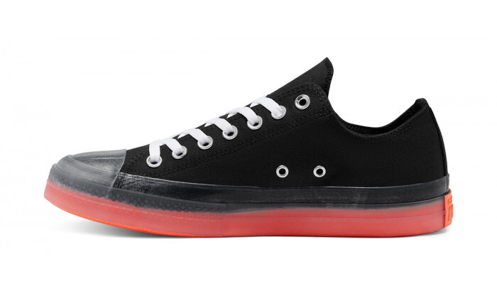 6 נעלי אולסטאר ALL STAR נמוכות לגברים CONVERSE בצבע שחור-אדום