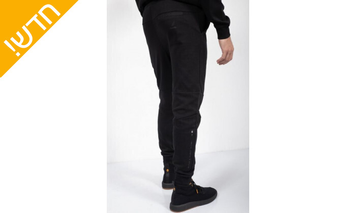 3 מכנסי צ'ינו לגברים NAUTICA דגם COMPETITION בצבע שחור