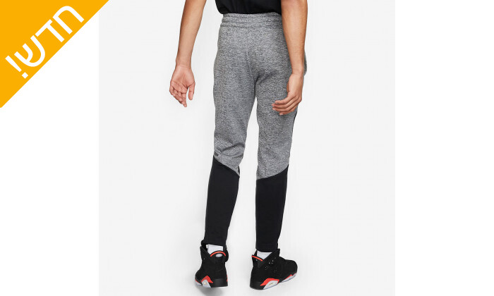 4 מכנסי טרנינג לגבר נייקי Nike דגם JORDAN 23 בצבע אפור