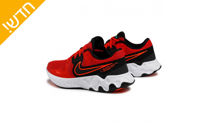 5 נעלי ריצה לגברים נייקי NIKE - צבע אדום