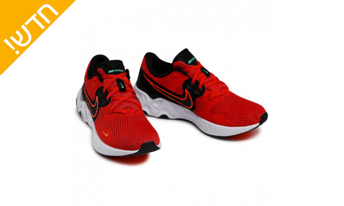 6 נעלי ריצה לגברים נייקי NIKE - צבע אדום