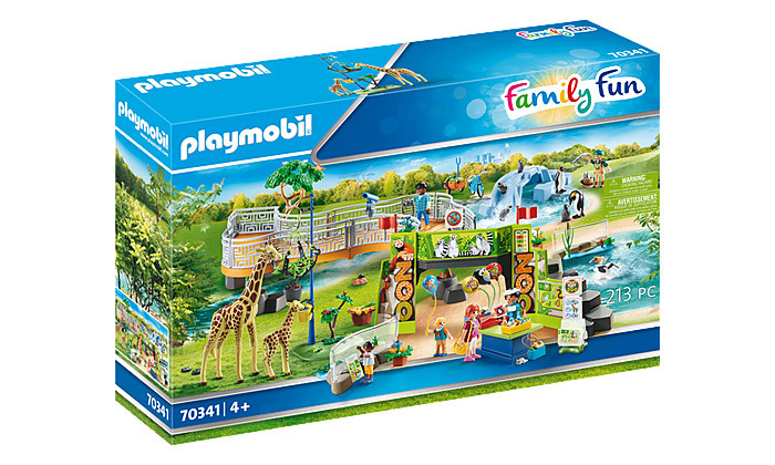 גן חיות פליימוביל Playmobil - כולל 213 חלקים