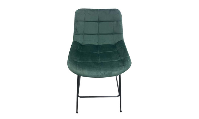 4 כיסא בר מרופד דגם דיאמונד - צבעים לבחירה