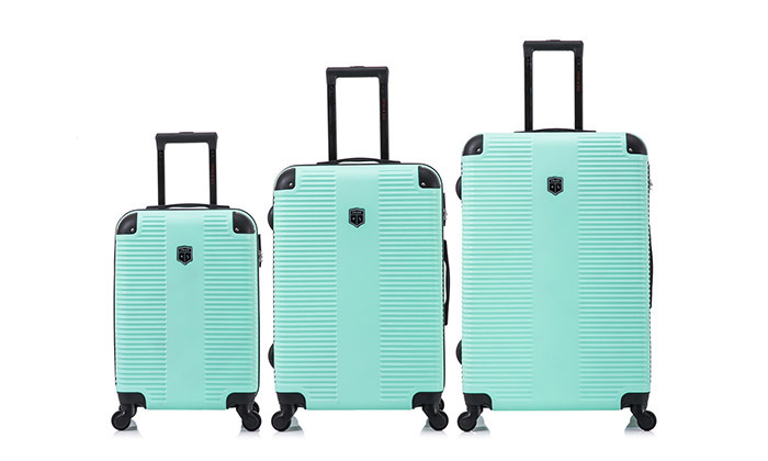 7 סט 3 מזוודות קשיחות SWISS BAG דגם DELUXE 3.0 - צבעים לבחירה 