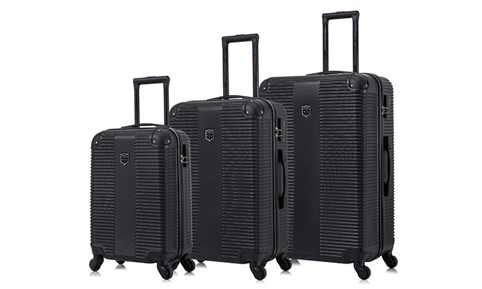 4 סט 3 מזוודות קשיחות SWISS BAG דגם DELUXE 3.0 - צבעים לבחירה 