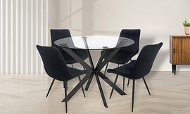 סט שולחן ו-4 כיסאות דגם SOSET
