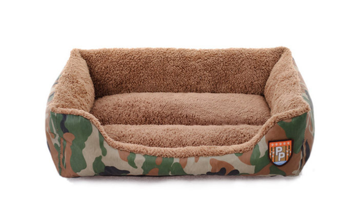 3 אניפט: מיטה לכלב דגם Camo - מידות לבחירה