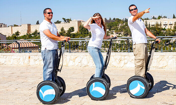 1 סיורי סגוויי עם Smart Tour, תל אביב וירושלים 