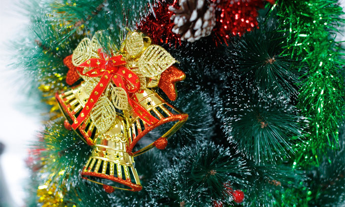 4 מסיבלנד: עץ אשוח לחג המולד ונובי גוד במבחר גדלים עם מארז קישוטים
