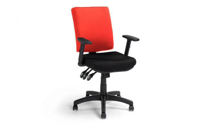4 ד"ר גב: כיסא משרדי דגם BACK TECH PRO - צבעים לבחירה