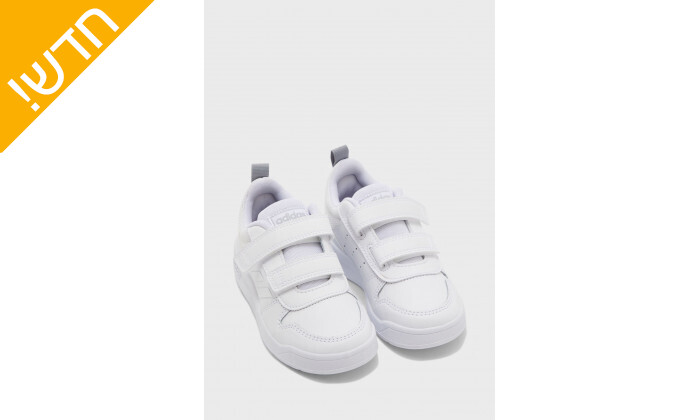3 נעלי סקוץ' לילדים אדידס adidas דגם TENSAURUS בצבע לבן