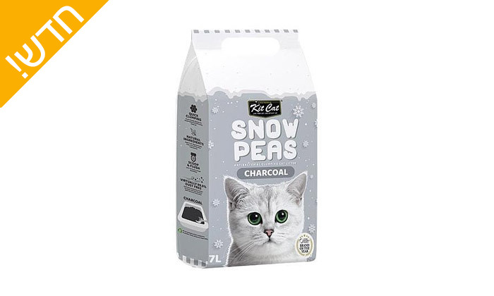 5 אניפט: 12 יחידות חול סיבי אפונה לחתול Kit Cat - מגוון ריחות לבחירה