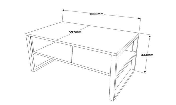 4 שולחן סלון RAMOS דגם אוריין
