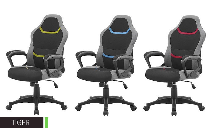 5 כיסא משרדי מרופד - דגם לבחירה