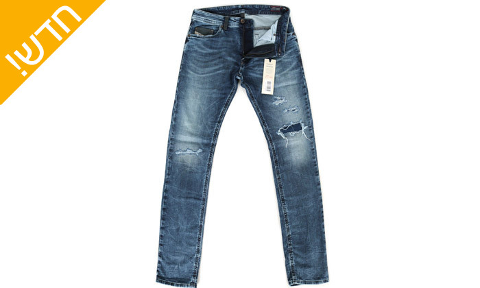 7 מכנסי ג'ינס ארוכים לגברים דיזל DIESEL - דגמים לבחירה
