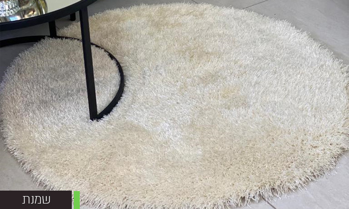 5 שטיח שאגי עגול We Home - צבעים ומידות לבחירה