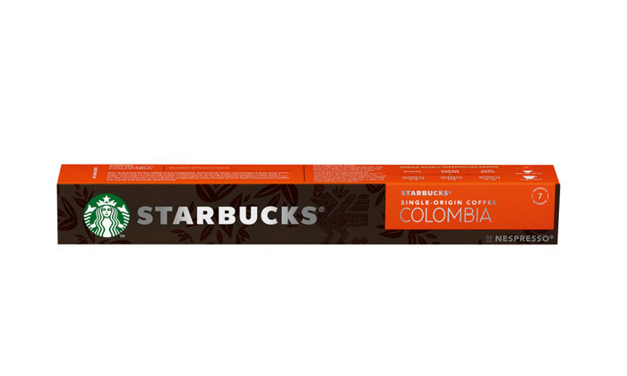 17  מארז 100 קפסולות קפה סטארבקס STARBUCKS למכונת נספרסו