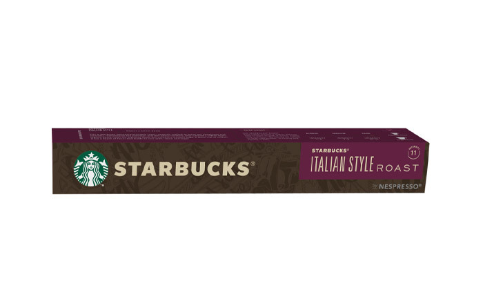 21  מארז 100 קפסולות קפה סטארבקס STARBUCKS למכונת נספרסו