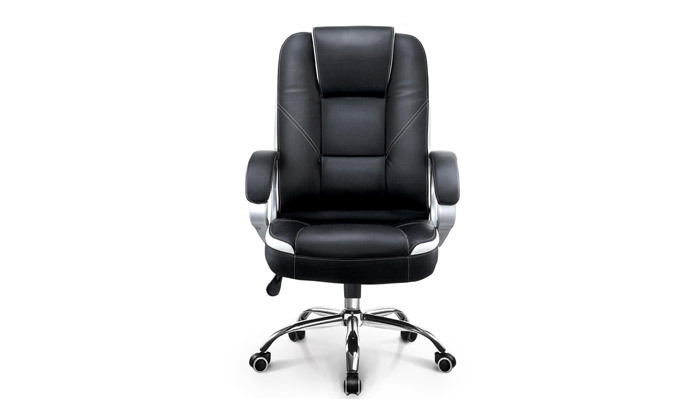 3 כיסא מנהלים מתכוונן דגם מיאמי - צבע שחור