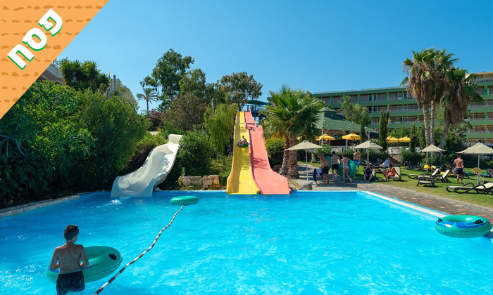 2 פסח לכל המשפחה בכרתים: 3-7 לילות במלון ע"ב הכל כלול עם טיסות ישירות והעברות