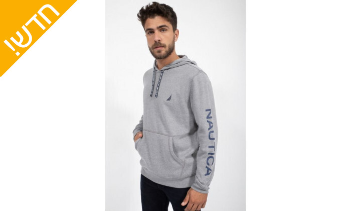 קפוצ'ון לגבר נאוטיקה Nautica דגם Logo 