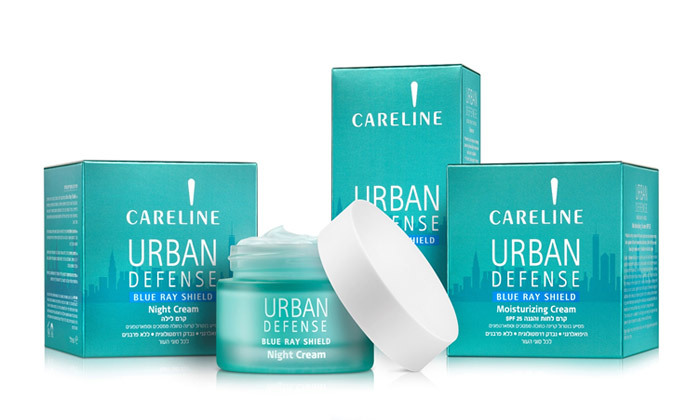 3 3 מוצרי קוסמטיקה קרליין Careline מסדרת URBAN